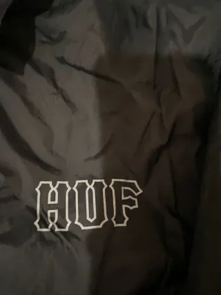 Cortavientos HUF Negro Talla L