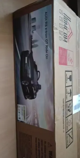 Coche eléctrico Audi RS e-tron GT niños