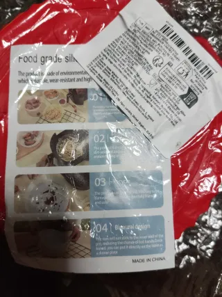 Set Stampini Silicone Friggitrice ad Aria Rossi