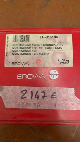 EROWA ER015106 QuickChuck 100