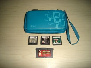 Lote Nintendo DS y GBA gioco e custodia