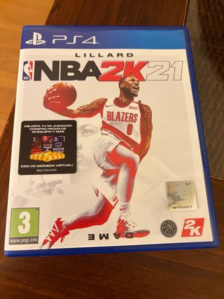 Juego PS4 NBA 2K21 Lillard