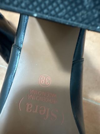 Botines Sfera Negros Talla 38