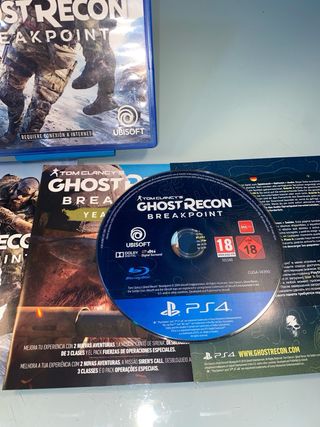 Ghost Recon Breakpoint PS4 (PlayStation 4)