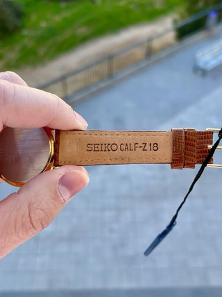 Reloj Seiko Quartz Vintage Gold NOS *Año 1994*