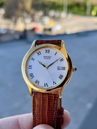 Reloj Seiko Quartz Vintage Gold NOS *Año 1994*