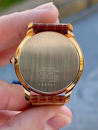 Reloj Seiko Quartz Vintage Gold NOS *Año 1994*