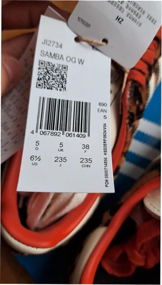 Adidas Samba OG Leopardo Rojo Talla 38