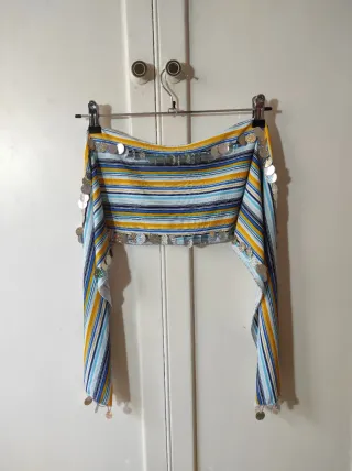 Túnica Galabeya a Rayas Danza Oriental Folklore