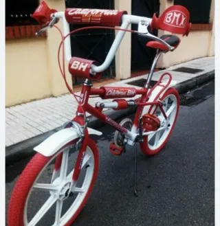 Bicicleta Motoretta TD-2 Roja y2 bh bmx