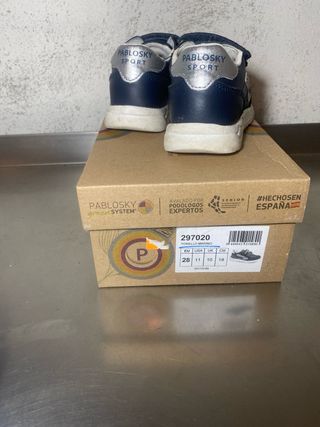 Zapatillas Pablosky azul marino