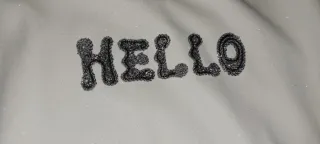 Sudadera Blanca MATCHPOINT con Brillo