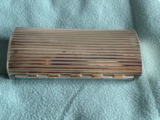 Scatola portaoggetti in silver plated