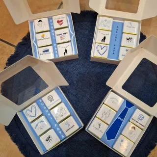 Scatolina regalo Festa del Papà artigianale