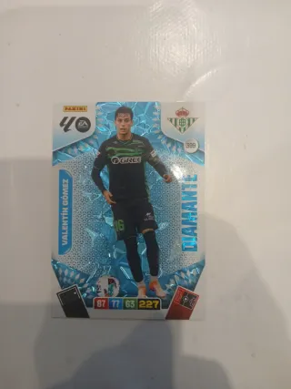 Cromo 399 Valentín Gómez Panini 2025/2026