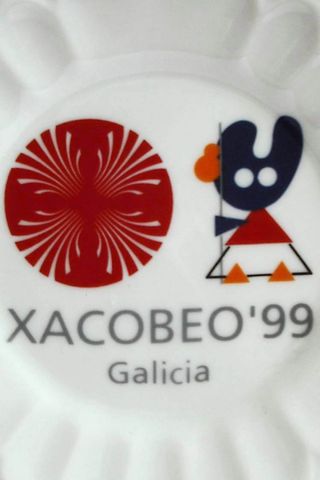Plato conmemorativo del Año Santo Xacobeo 1999
