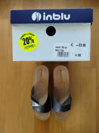 Ciabatte InBlu taglia 38