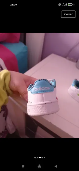 Zapatillas Adidas Bebé Talla 18