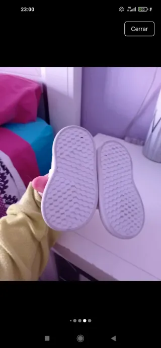 Zapatillas Adidas Bebé Talla 18