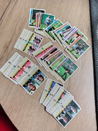 Lotto 56 card Calcio 2001 Mundicromo