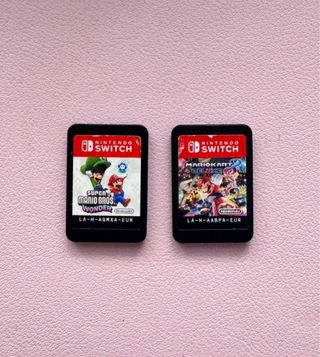 Mario Kart 8 Deluxe y Super Mario Bros Wonder