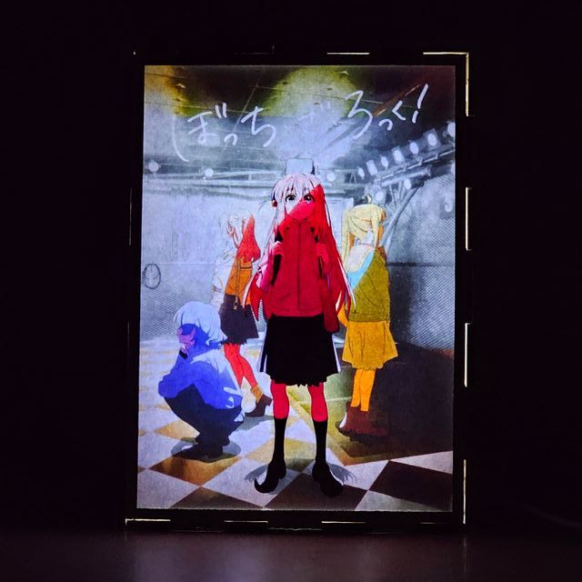 Lámpara LED Bocchi the Rock! Doble Imagen