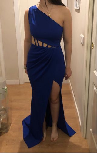 Vestido de fiesta  o graduación azul