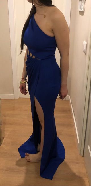 Vestido de fiesta  o graduación azul