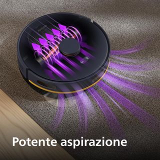 Philips Robot Aspirapolvere e Lavapavimenti Bianco