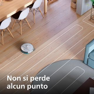 Philips Robot Aspirapolvere e Lavapavimenti Bianco