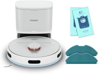 Philips Robot Aspirapolvere e Lavapavimenti Bianco
