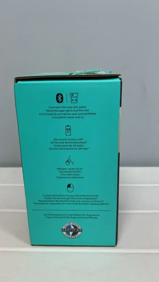 Logitech Lift Ratón Ergonómico Vertical Rosa