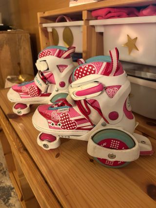 Patines 4 ruedas iniciación talla 30-33