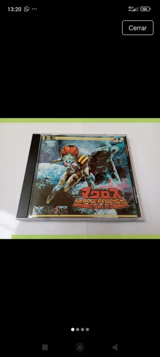 Macross 2036 PC Engine CD Multiregión Reproducción