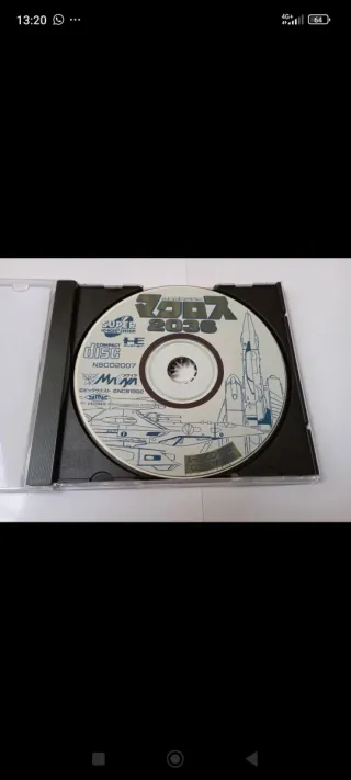 Macross 2036 PC Engine CD Multiregión Reproducción