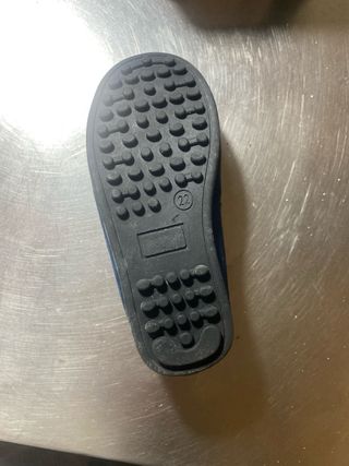 Zapatos niño azul 22