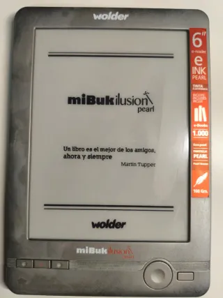 Wolder miBuk ilusion pearl libro electrónico e-rea