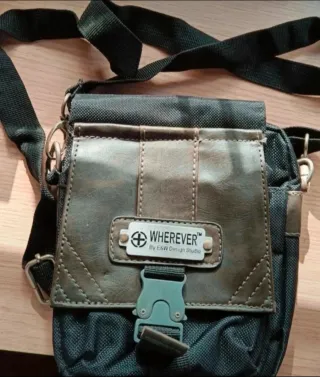 Bolso bandolera hombre cierre seguridad #Wherever