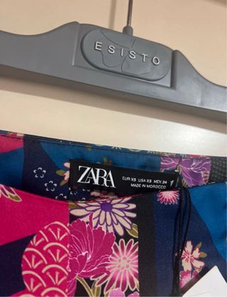 Gonna Zara fantasia patchwork XS