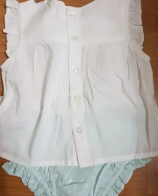 Conjunto bebé 9 meses Corte Inglés