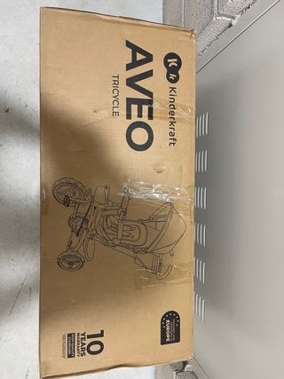 Triciclo Kinderkraft AVEO color Rosa