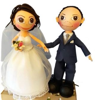 Fofuchas Novios Hechas a Mano