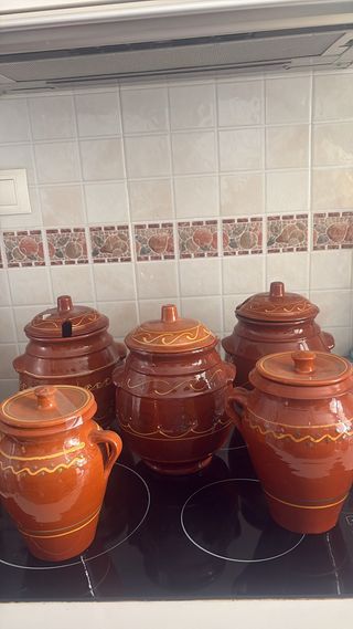 Juego 5 Horzas de Barro