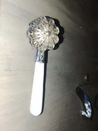 Sonajero Plata Años 50