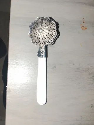 Sonajero Plata Años 50