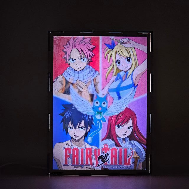 Lampara LED de Fairy Tail