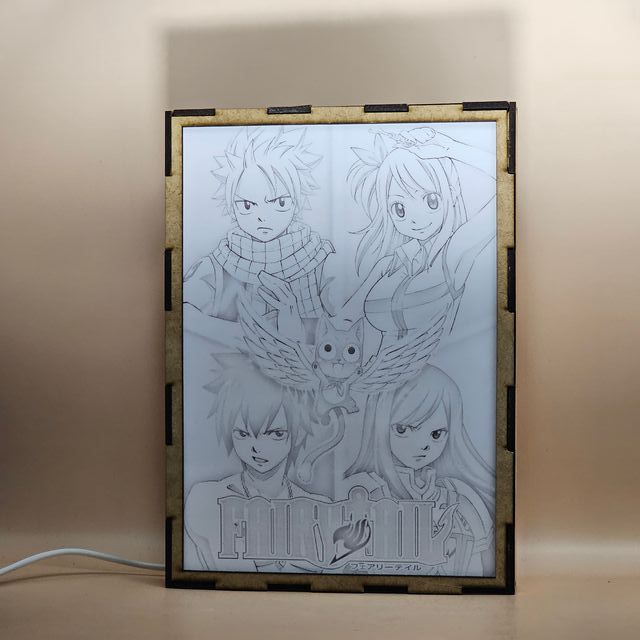 Lampara LED de Fairy Tail