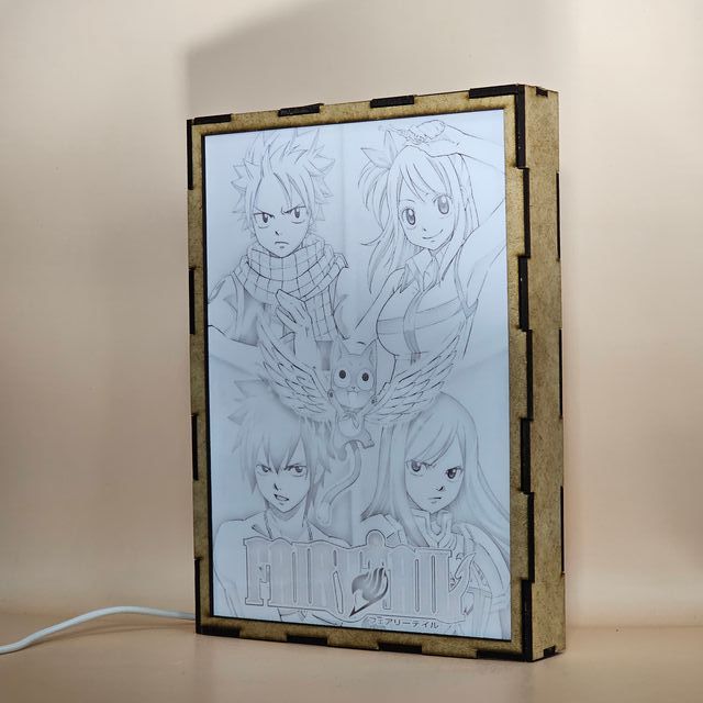 Lampara LED de Fairy Tail