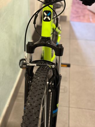 Bicicleta MTB Rockrider 27.5 Fluor