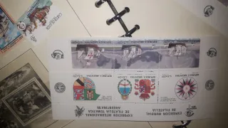 Archivio di Francobolli Storia della Scoperta